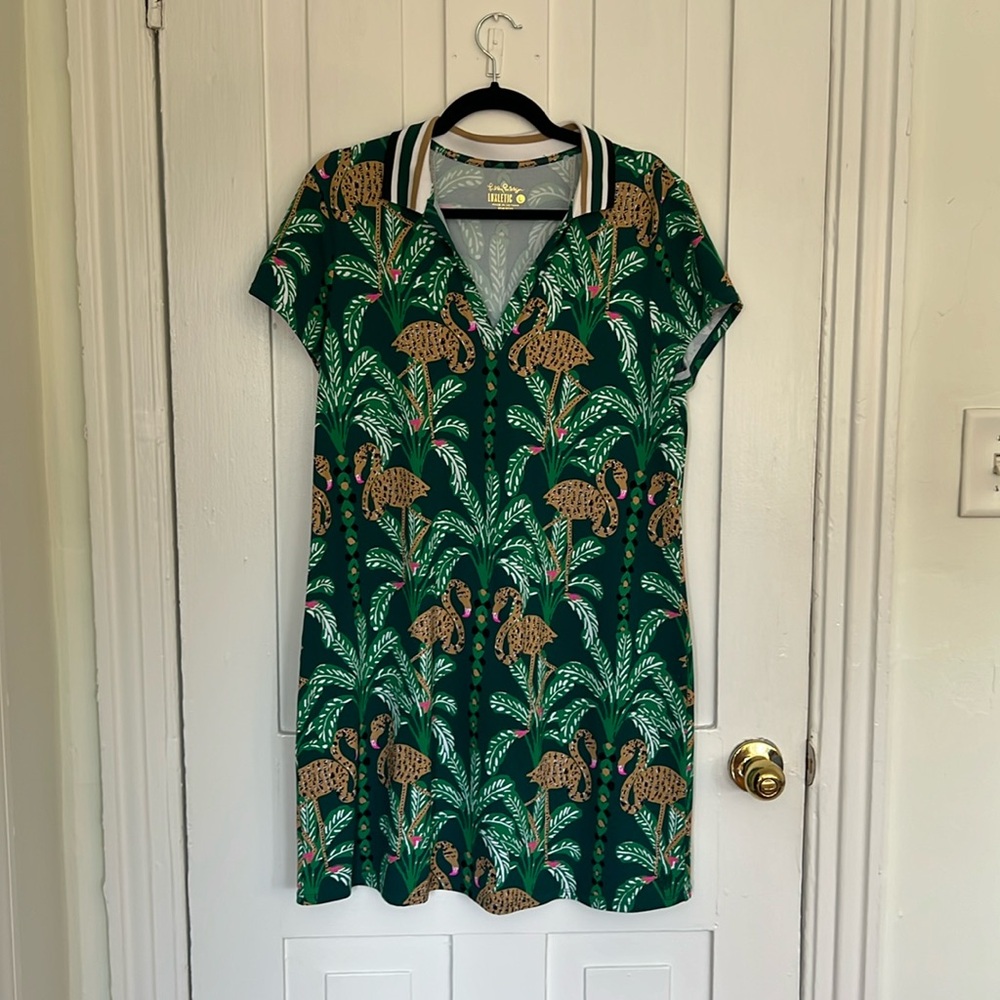 Lilly Pulitzer Luxletic Cayo Costa with detached shorts size large